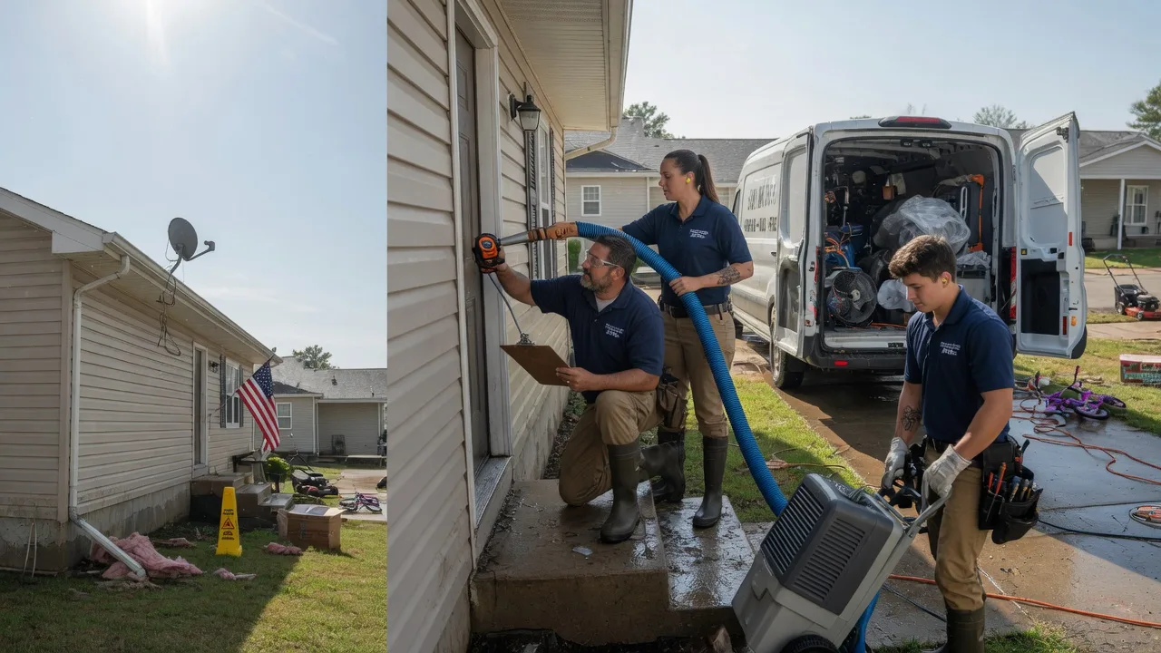 Ceiling Water Damage Restoration in Sheboygan Falls, WI near me
